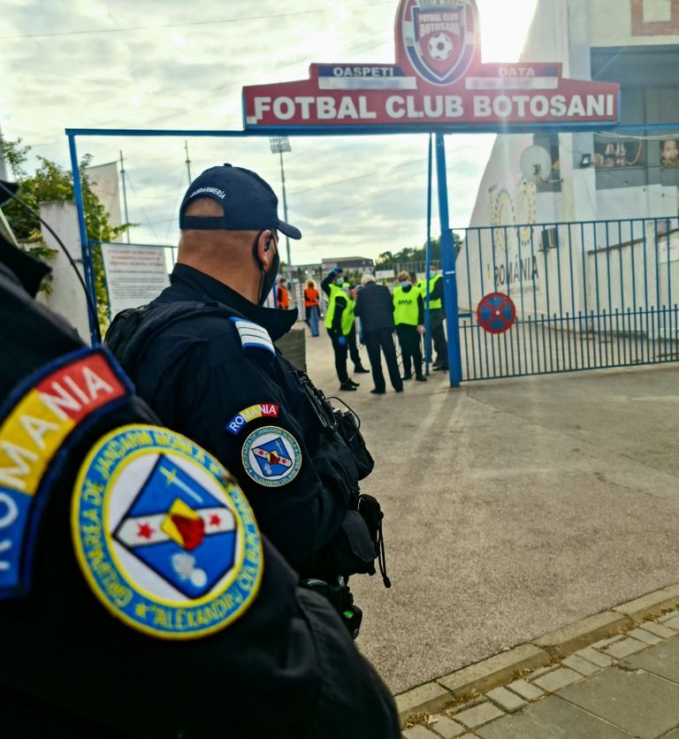 Măsuri de ordine la meciul de fotbal F.C. Botoșani – Dinamo București