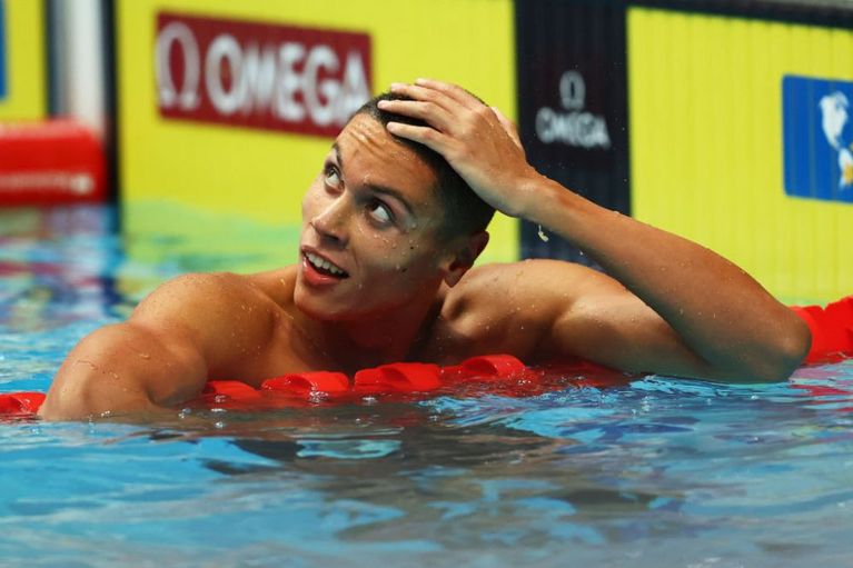 David Popovici, aur la 200 m liber la campionatele europene de înot pentru juniori
