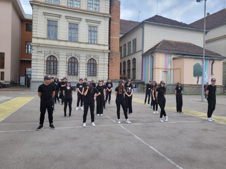 Poliţişti, jandarmi şi specialişti în flashmob invitaţi în şcoli, la finalul anului şcolar