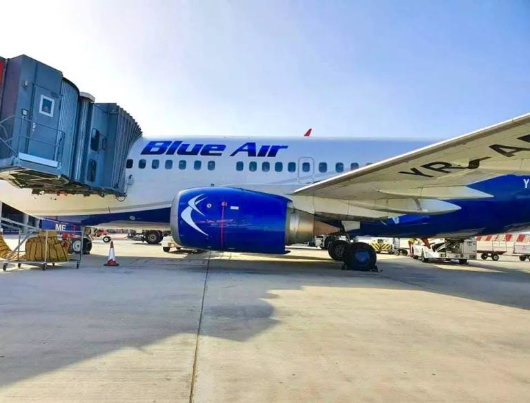 Compania aeriană Blue Air, tot mai aproape de insolvență