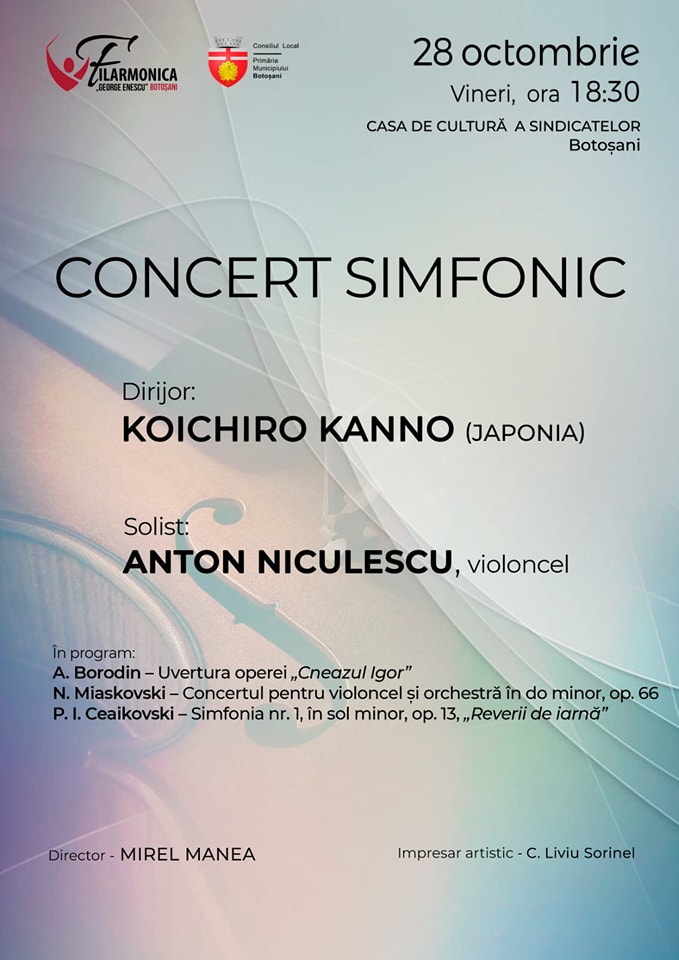 Concert simfonic sub bagheta unui dirijor japonez