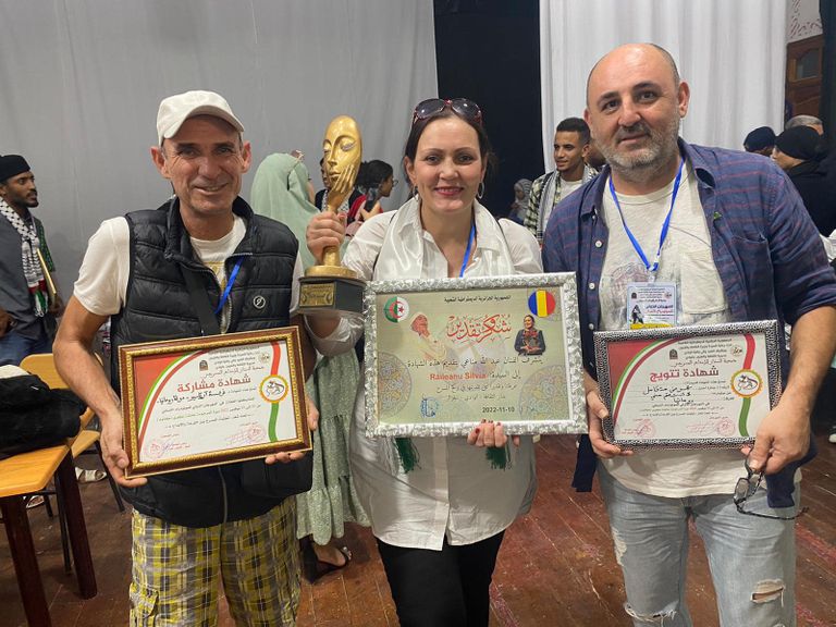 Actori botoșăneni premiați la un festival din Algeria
