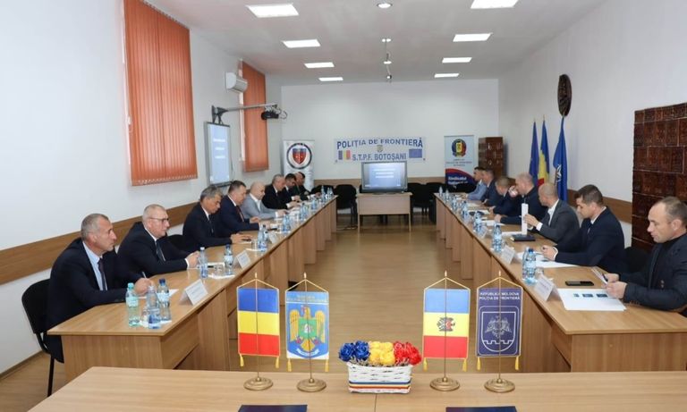 Şedinţă operaţională România-Republica Moldova derulată la Botoşani