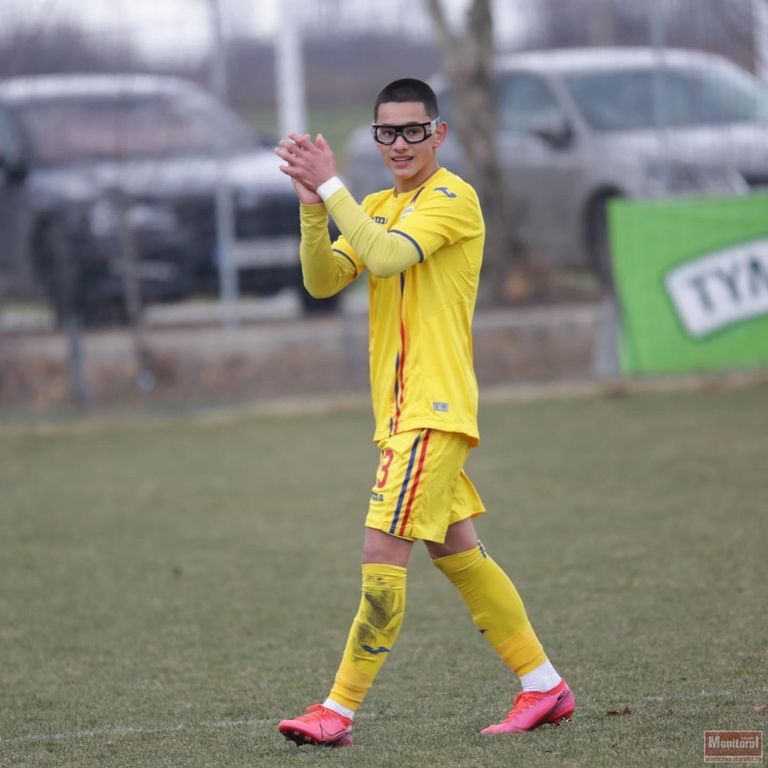 Emoții pentru un junior botoșănean. Va fi pe teren la Macedonia de Nord U16 – România U16!