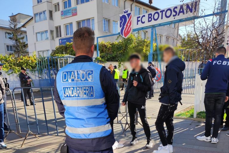 Măsuri de ordine la meciul de fotbal F.C. Botoșani – F.C. Voluntari