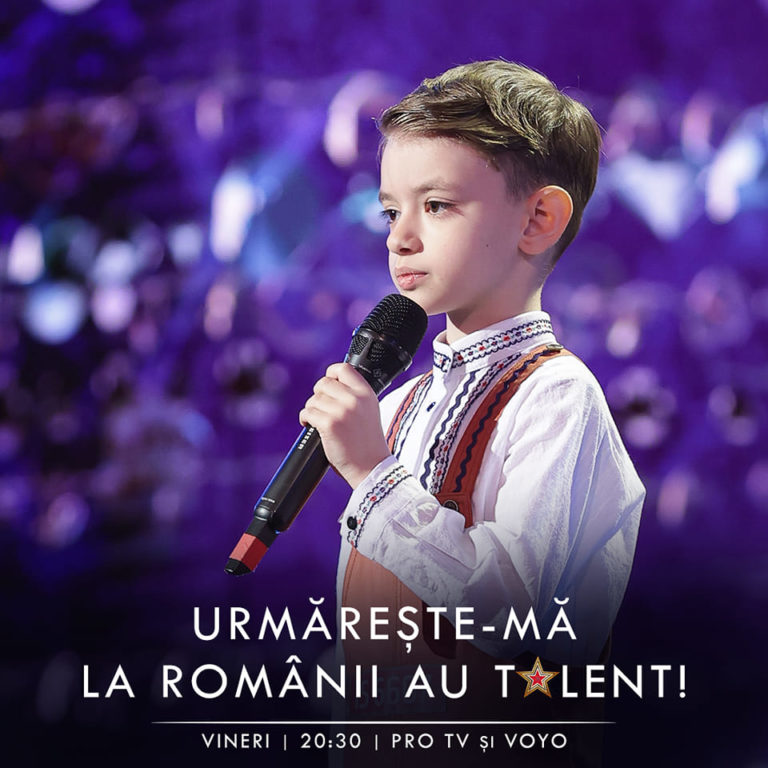 Rareș Prisacariu va participa la emisiunea „Românii au talent”