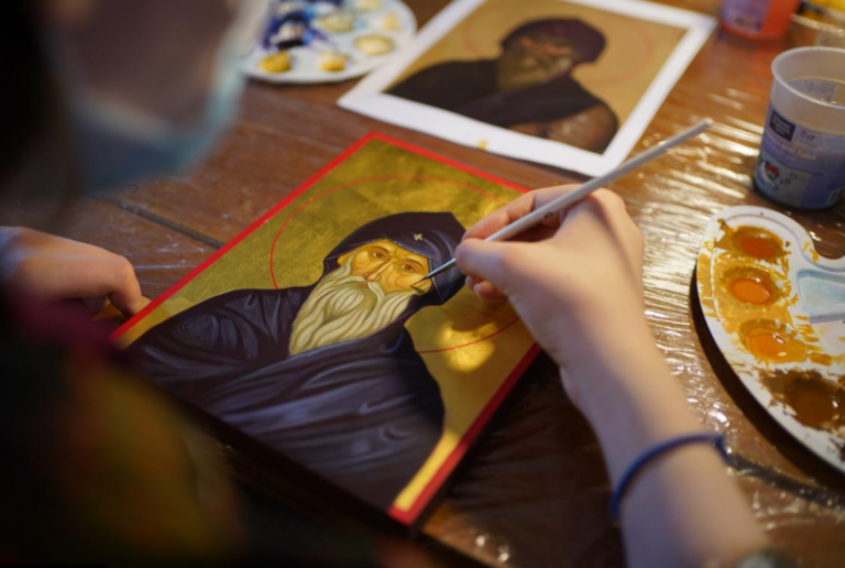 Licitație publică pentru lucrări de pictură la Mănăstirea Agafton