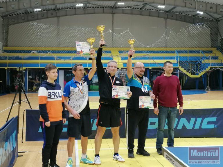 Botoșăneni pe podium la un turneu de ping-pong găzduit de Ploiești