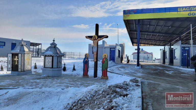 Monument unic la frontiera cu Ucraina (video)