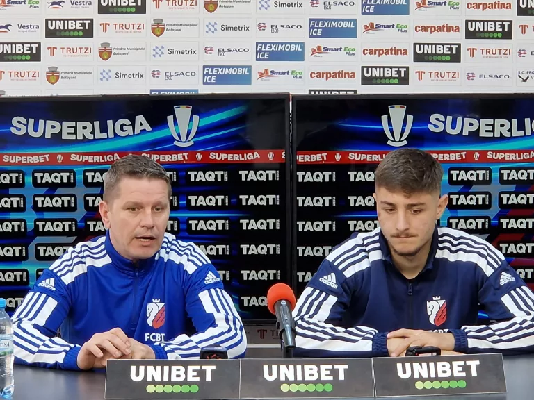 Antrenorul și căpitanul FC Botoșani vorbesc de importanța jocului cu Mioveni (VIDEO)