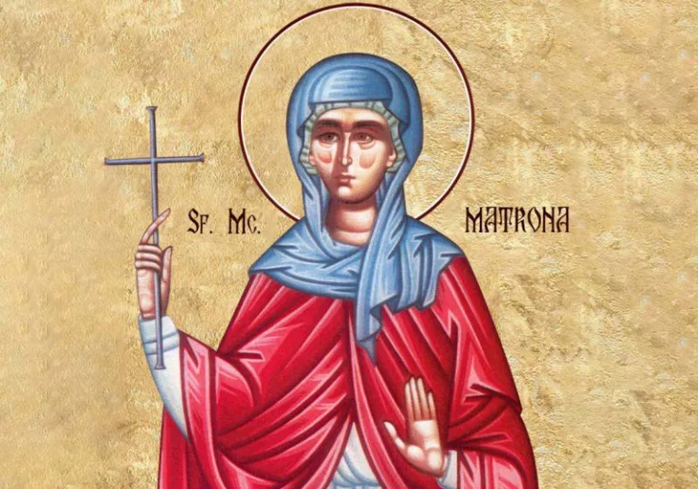 Sfânta Muceniță Matrona din Tesalonic 