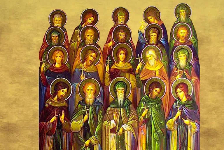 Sfinții mucenici uciși în Mănăstirea Sfântul Sava cel Sfințit