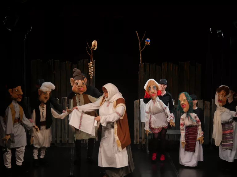 Spectacol pentru cei mici la Teatrul „Vasilache”