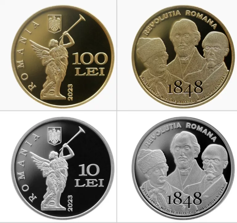 Banca Națională lansează o monedă din aur și una din argint