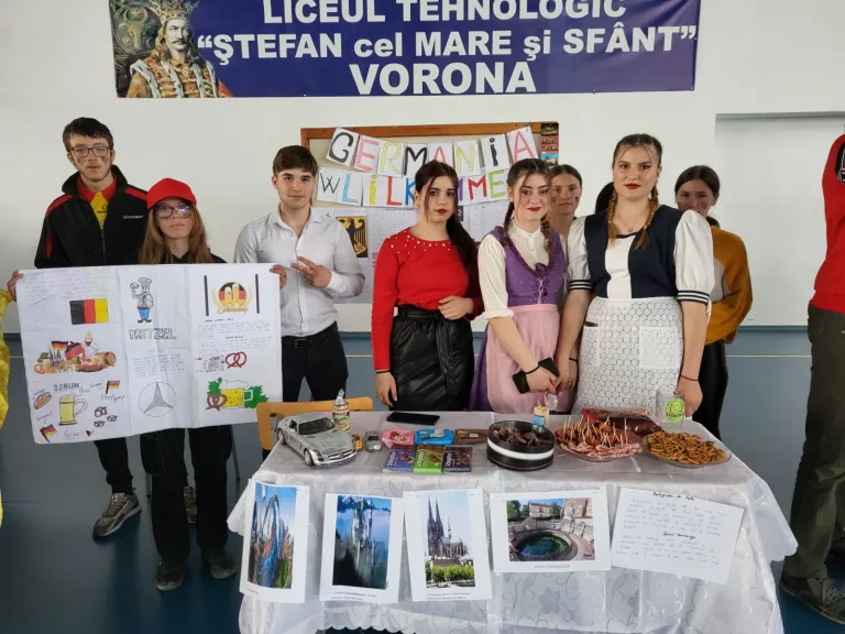 Ziua Europei, marcată de elevii liceului din Vorona printr-un concurs inedit