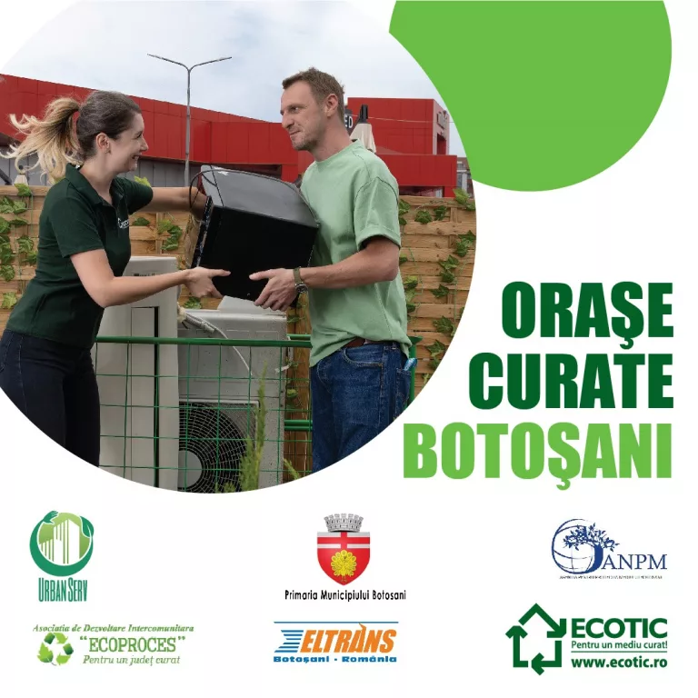 Campanie de reciclare a deșeurilor electrice demarată la Botoșani