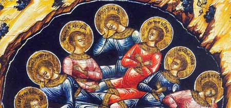 Sfinții șapte tineri din Efes care au dormit timp de 200 de ani