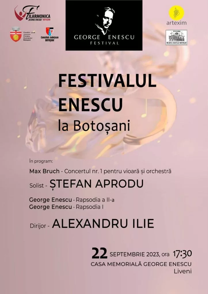 Festivalul Internațional ,,George Enescu”, în premieră la casa memorială a marelui muzician