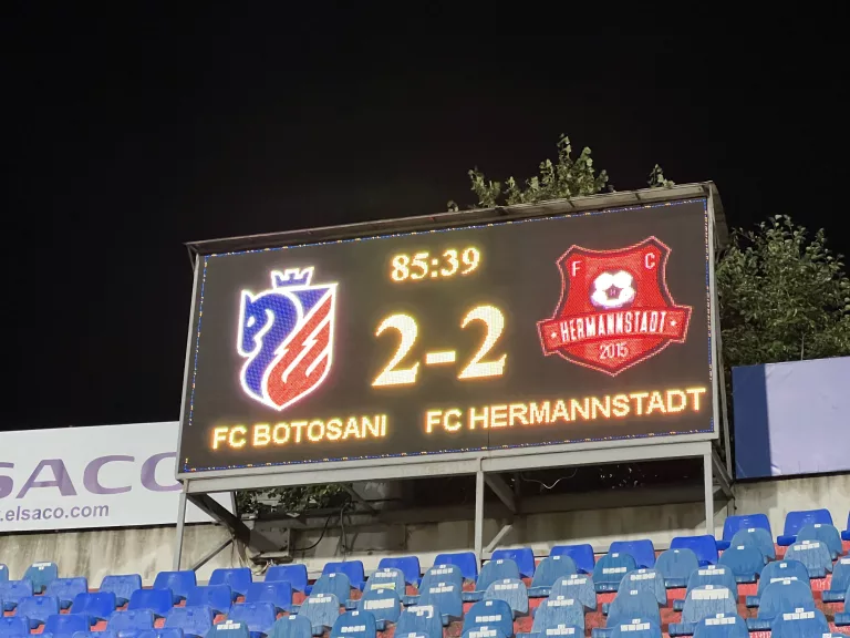 FC Botoșani preia din nou „lanterna” în SuperLigă