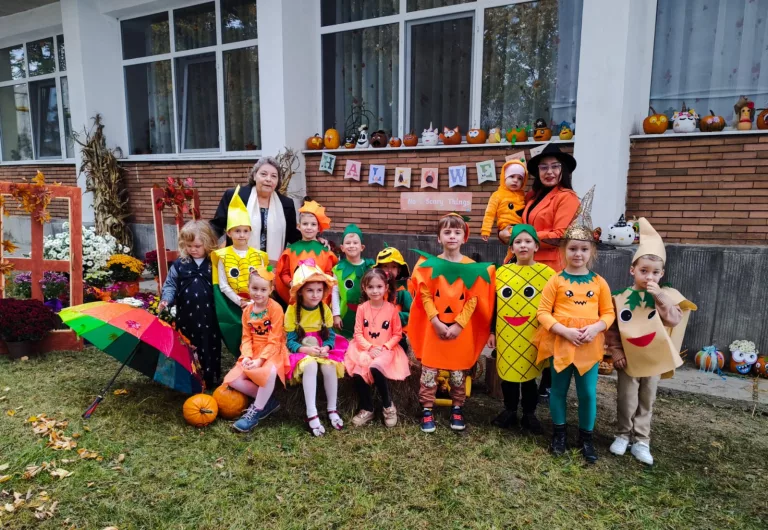 Activități de Halloween desfășurate de preșcolarii Grădiniței Liceului Pedagogic