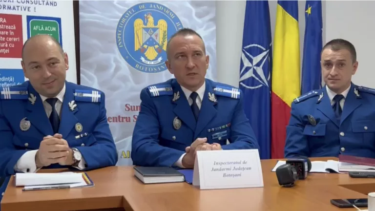 Jandarmi botoșăneni, trimiși să păzească frontiera cu Ucraina (video)