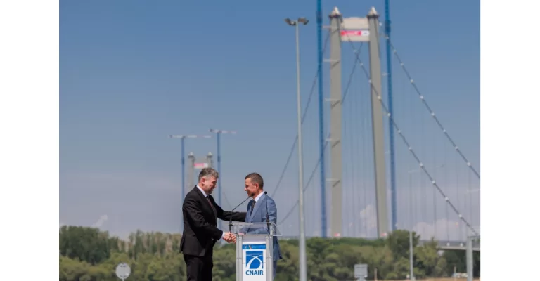 Dezastru al propagandei Tudose-Grindeanu: celebrul pod peste Dunăre de la Brăila are fisuri la structura de rezistență