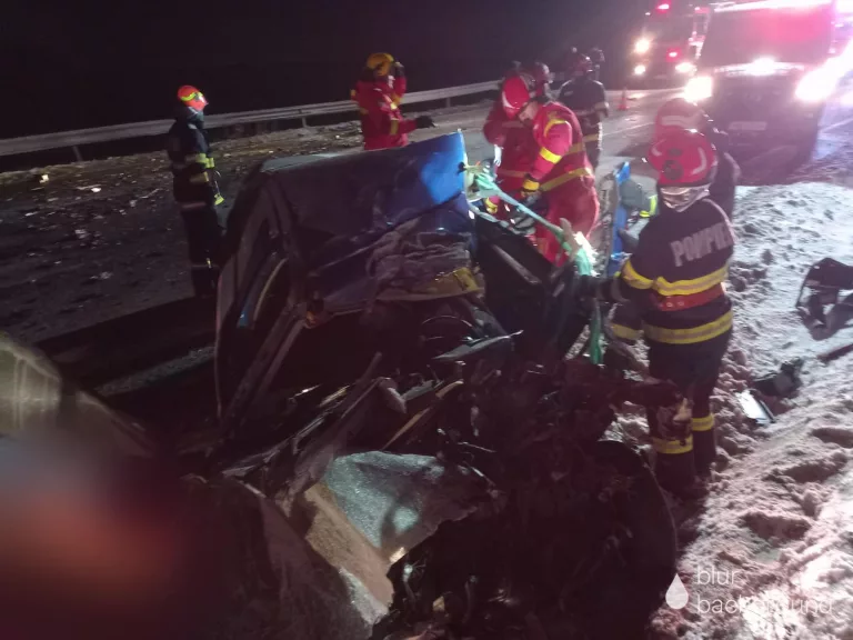 Botoșănean implicat într-un accident înfiorător pe centura Sucevei (VIDEO)