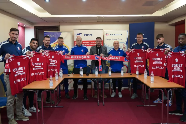 FC Botoșani și-a prezentat noul staff tehnic și achizițiile făcute până în prezent în această iarnă (VIDEO + FOTO)