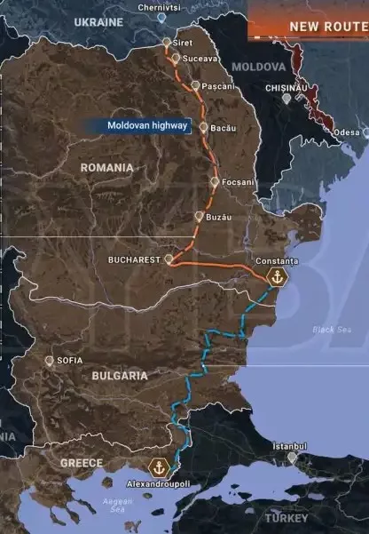 Autostrada Mării Negre devine strategică pentru NATO