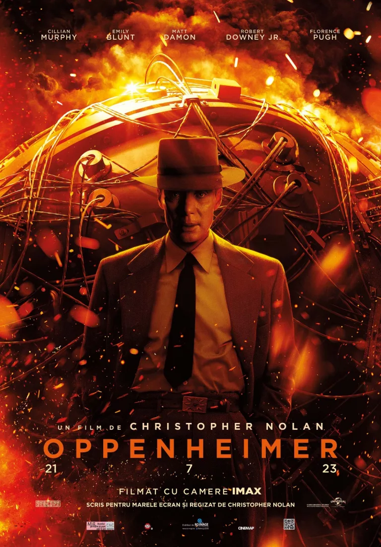 Filmul Oppenheimer, favorit la Oscar, redifuzat în luna martie în toate cinematografele Happy Cinema