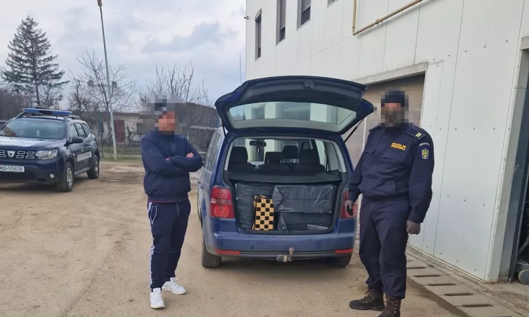 Captură importantă de țigări de contrabandă. Traficantul a recunoscut totul  (VIDEO)