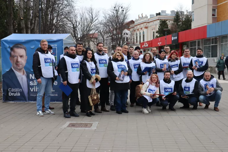 Comunicat de presă USR – Alianța Dreapta Unită din Botoșani a dat startul campaniei de semnături pentru alegerile din 9 iunie