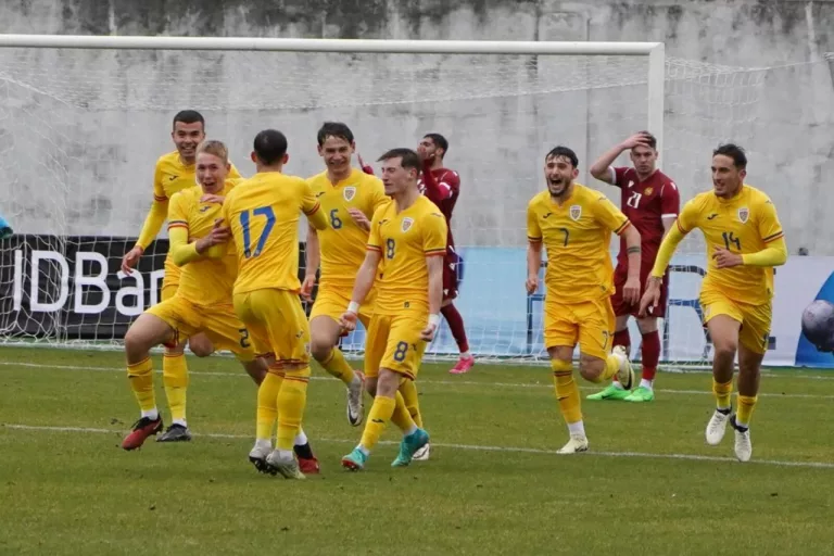 Victorie importantă pentru „tricolorii mici” în Armenia în preliminariile EURO 2025