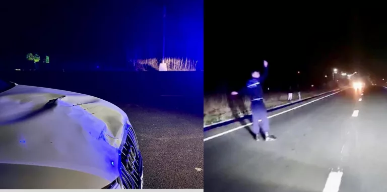 Șoferul care a lovit un polițist contrazice comunicatul poliției: ”Nu avea vestă reflectorizantă” (video)