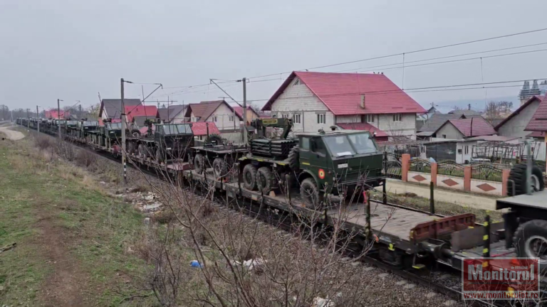 tren militar cfr lansatoare de rachete