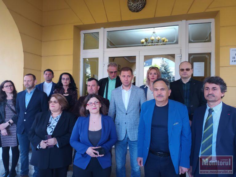 Raluca Curelariu și-a depus candidatura pentru funcția de primar al municipiului (video)