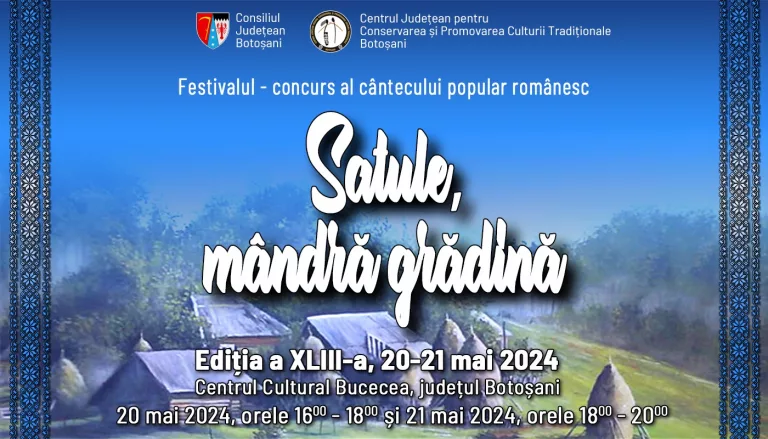 Festival-concurs de muzică populară organizat la Bucecea