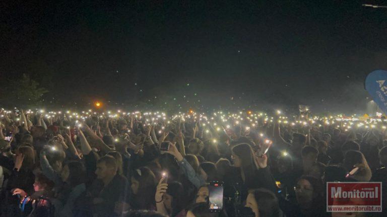 Atmosferă incendiară la debutul Zilelor Municipiului Botoșani (video)