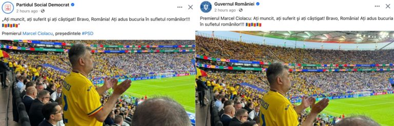 Comentarii cenzurate și promovarea persoanei lui Marcel Ciolacu. Guvernul României și PSD, mesaje identice pe paginile de Facebook