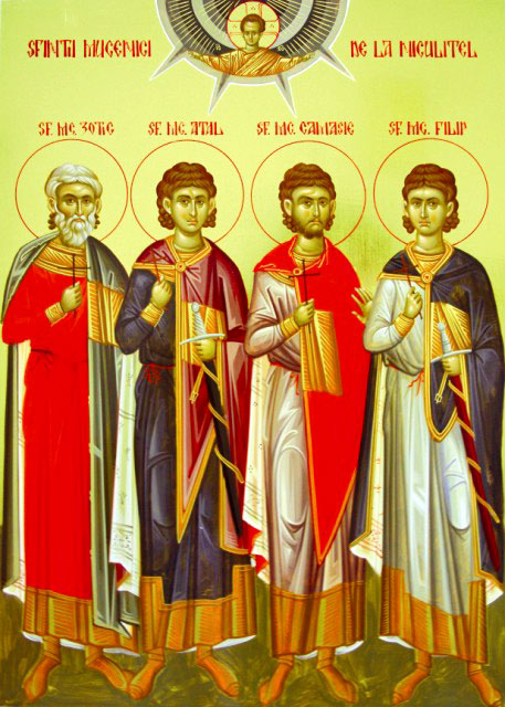 Sfinții Zotic, Atal, Camasis şi Filip de la Niculiţel