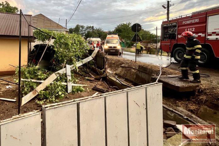 Accident grav în judeţ