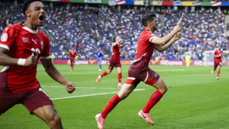Prima surpriză din „optimile” EURO 2024: Elveția a eliminat Italia, campioana Europei