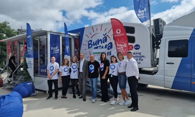 Caravana „Bună ziua, schimbare!” ajunge, în premieră, în județul Botoșani, la Vorona, unde comunitatea va beneficia mai ușor de servicii financiare și tehnologie