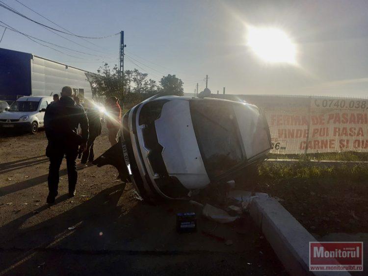 Trei victime accident neatenție