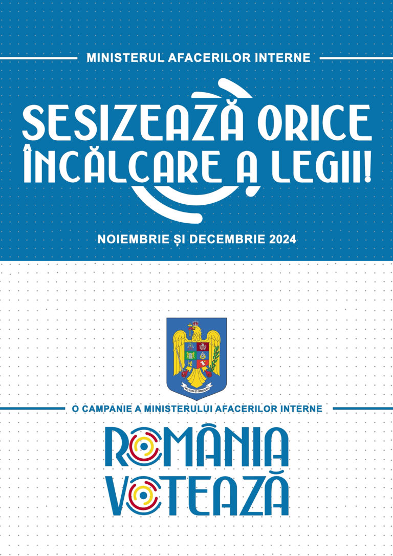 Campanie de informare demarată de Poliţie înainte de alegeri