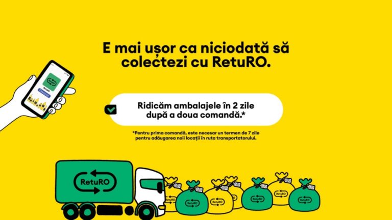 Sistemul de Garanție-Returnare este tot mai ușor de adoptat pentru micii comercianți – RetuRO anunță noi îmbunătățiri