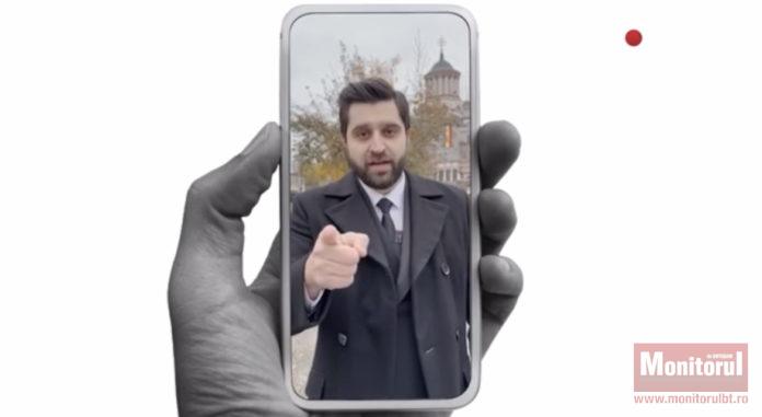 Tik tok actor botoșănean recorder dragoș călin