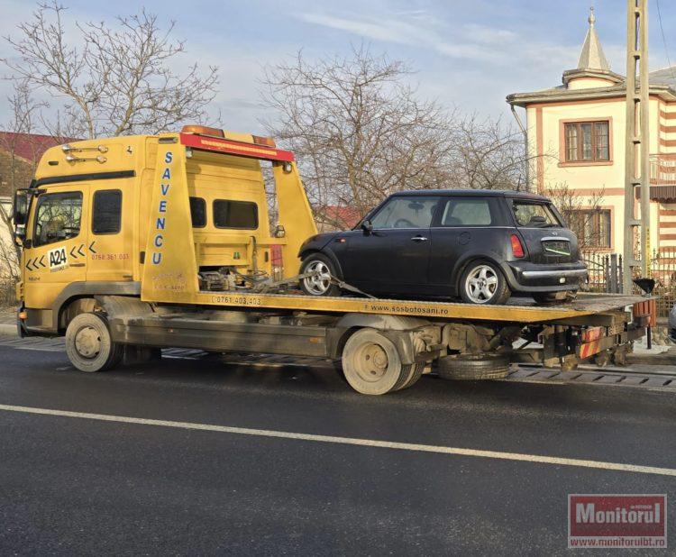 Tânără accident