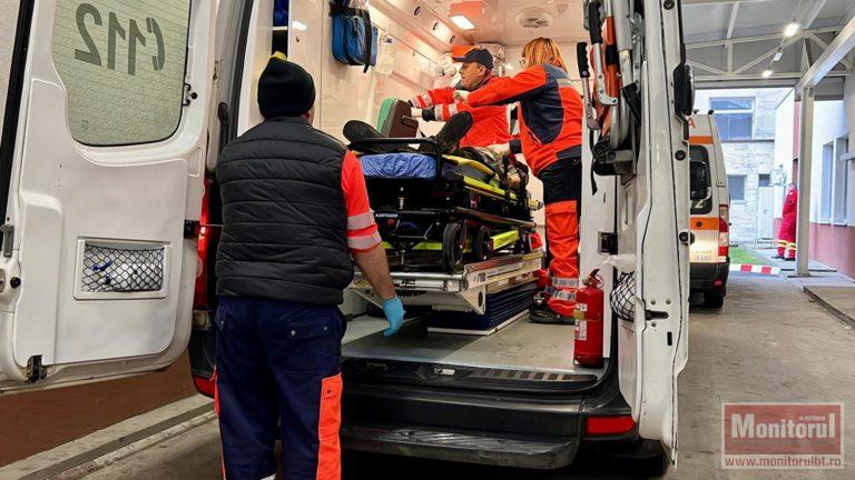Nas “pierdut” pe șosea după un accident grav