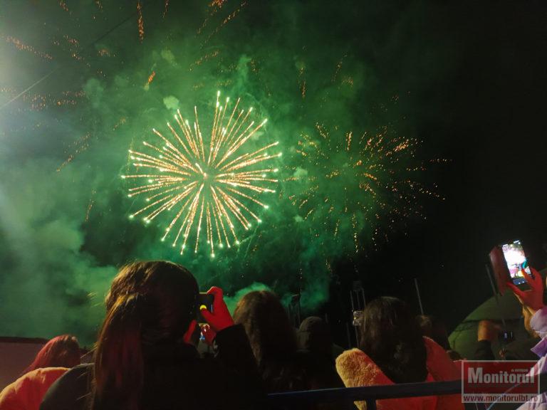Zilele Orașului încheiate cu foc de artificii pe o melodie dedicată Europei(video)